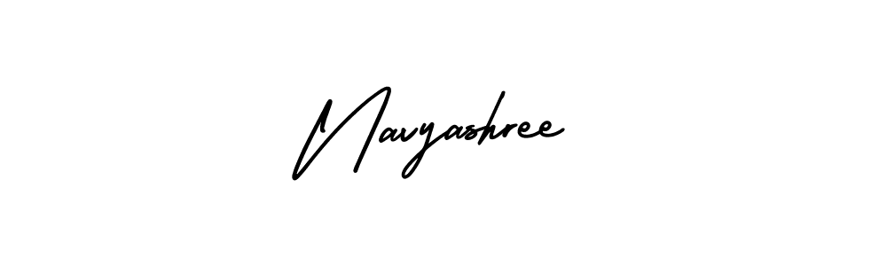 This is the best signature style for the Navyashree name. Also you like these signature font (AmerikaSignatureDemo-Regular). Mix name signature. Navyashree signature style 3 images and pictures png