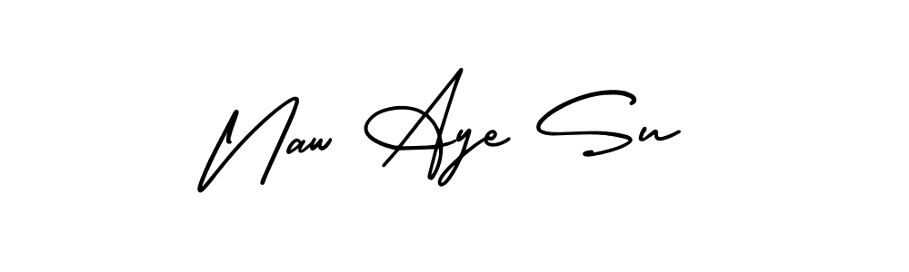 It looks lik you need a new signature style for name Naw Aye Su. Design unique handwritten (AmerikaSignatureDemo-Regular) signature with our free signature maker in just a few clicks. Naw Aye Su signature style 3 images and pictures png