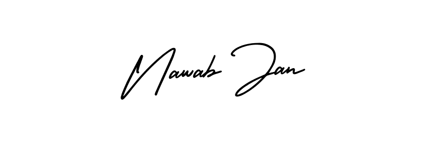 You can use this online signature creator to create a handwritten signature for the name Nawab Jan. This is the best online autograph maker. Nawab Jan signature style 3 images and pictures png