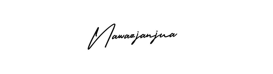 Make a beautiful signature design for name Nawazjanjua. Use this online signature maker to create a handwritten signature for free. Nawazjanjua signature style 3 images and pictures png