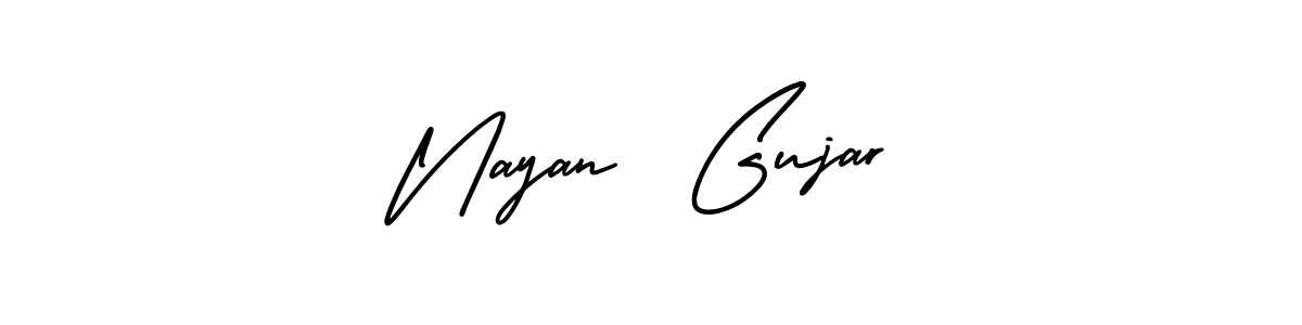 See photos of Nayan  Gujar official signature by Spectra . Check more albums & portfolios. Read reviews & check more about AmerikaSignatureDemo-Regular font. Nayan  Gujar signature style 3 images and pictures png