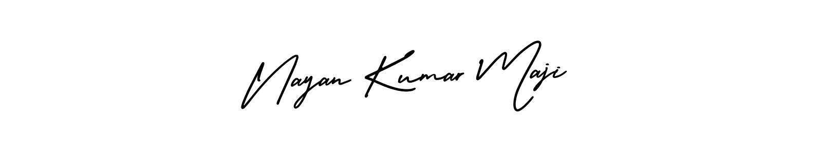 Also we have Nayan Kumar Maji name is the best signature style. Create professional handwritten signature collection using AmerikaSignatureDemo-Regular autograph style. Nayan Kumar Maji signature style 3 images and pictures png