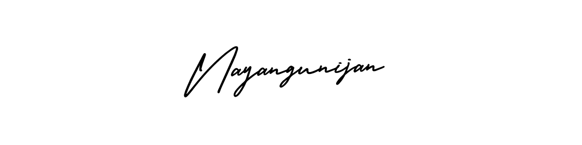 This is the best signature style for the Nayangunijan name. Also you like these signature font (AmerikaSignatureDemo-Regular). Mix name signature. Nayangunijan signature style 3 images and pictures png