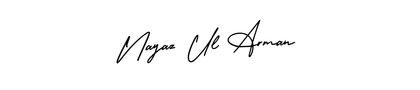Also we have Nayaz Ul Arman name is the best signature style. Create professional handwritten signature collection using AmerikaSignatureDemo-Regular autograph style. Nayaz Ul Arman signature style 3 images and pictures png