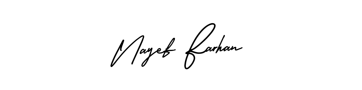 Check out images of Autograph of Nayef Farhan name. Actor Nayef Farhan Signature Style. AmerikaSignatureDemo-Regular is a professional sign style online. Nayef Farhan signature style 3 images and pictures png