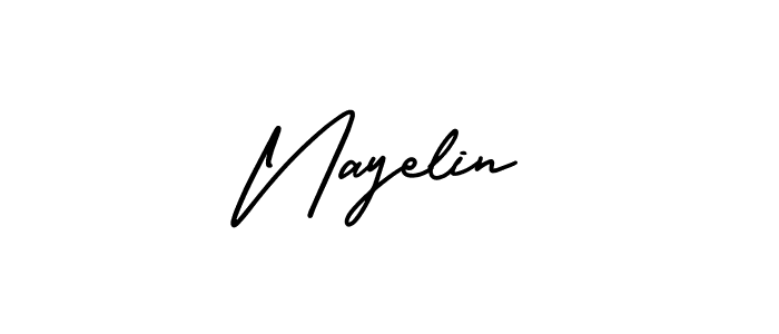 This is the best signature style for the Nayelin name. Also you like these signature font (AmerikaSignatureDemo-Regular). Mix name signature. Nayelin signature style 3 images and pictures png