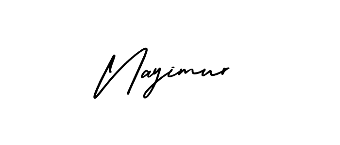 You can use this online signature creator to create a handwritten signature for the name Nayimur. This is the best online autograph maker. Nayimur signature style 3 images and pictures png