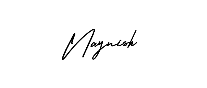 Make a beautiful signature design for name Naynish. Use this online signature maker to create a handwritten signature for free. Naynish signature style 3 images and pictures png