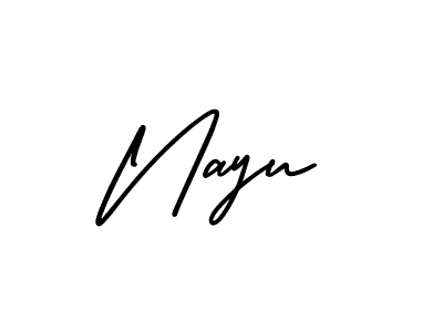 if you are searching for the best signature style for your name Nayu. so please give up your signature search. here we have designed multiple signature styles  using AmerikaSignatureDemo-Regular. Nayu signature style 3 images and pictures png