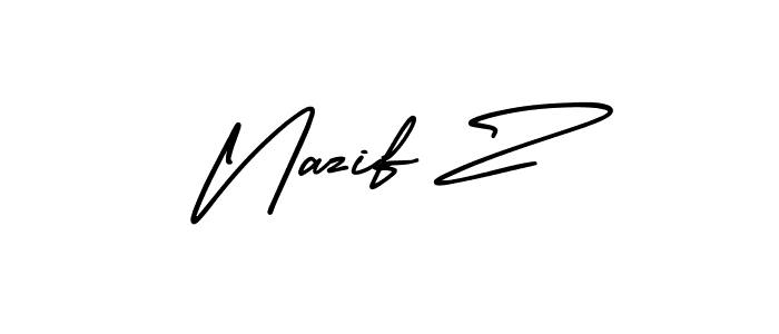 See photos of Nazif Z official signature by Spectra . Check more albums & portfolios. Read reviews & check more about AmerikaSignatureDemo-Regular font. Nazif Z signature style 3 images and pictures png