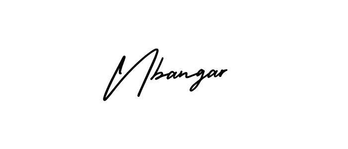 AmerikaSignatureDemo-Regular is a professional signature style that is perfect for those who want to add a touch of class to their signature. It is also a great choice for those who want to make their signature more unique. Get Nbangar name to fancy signature for free. Nbangar signature style 3 images and pictures png