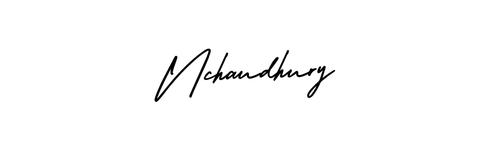 Make a short Nchaudhury signature style. Manage your documents anywhere anytime using AmerikaSignatureDemo-Regular. Create and add eSignatures, submit forms, share and send files easily. Nchaudhury signature style 3 images and pictures png