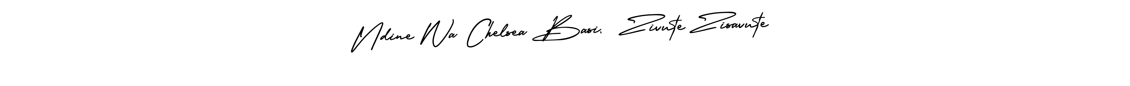 Also we have Ndine Wa Chelsea Basi,  Zivute Zisavute name is the best signature style. Create professional handwritten signature collection using AmerikaSignatureDemo-Regular autograph style. Ndine Wa Chelsea Basi,  Zivute Zisavute signature style 3 images and pictures png