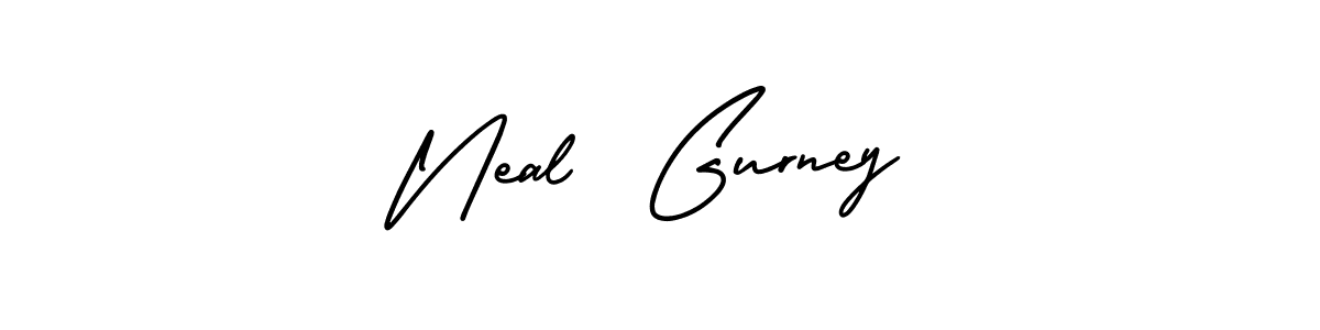 Make a beautiful signature design for name Neal  Gurney. With this signature (AmerikaSignatureDemo-Regular) style, you can create a handwritten signature for free. Neal  Gurney signature style 3 images and pictures png