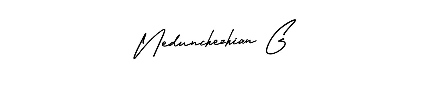 Also You can easily find your signature by using the search form. We will create Nedunchezhian G name handwritten signature images for you free of cost using AmerikaSignatureDemo-Regular sign style. Nedunchezhian G signature style 3 images and pictures png