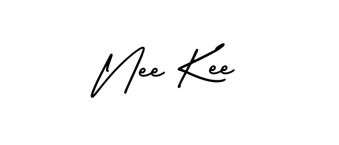 Best and Professional Signature Style for Nee Kee. AmerikaSignatureDemo-Regular Best Signature Style Collection. Nee Kee signature style 3 images and pictures png