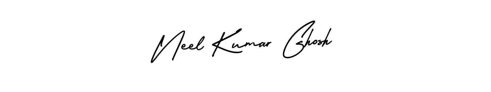 Design your own signature with our free online signature maker. With this signature software, you can create a handwritten (AmerikaSignatureDemo-Regular) signature for name Neel Kumar Ghosh. Neel Kumar Ghosh signature style 3 images and pictures png