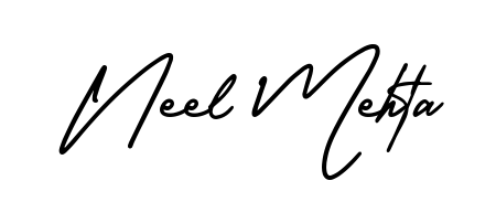 Elevate your brand with a stunning Neel Mehta eSignature. The AmerikaSignatureDemo-Regular style provides a balanced, flowing aesthetic for everyday signing. Neel Mehta signature style 3 images and pictures png