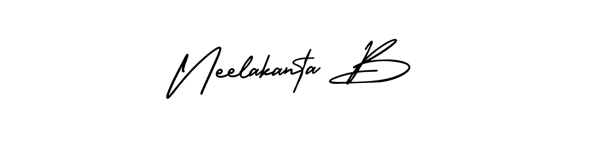 It looks lik you need a new signature style for name Neelakanta B. Design unique handwritten (AmerikaSignatureDemo-Regular) signature with our free signature maker in just a few clicks. Neelakanta B signature style 3 images and pictures png