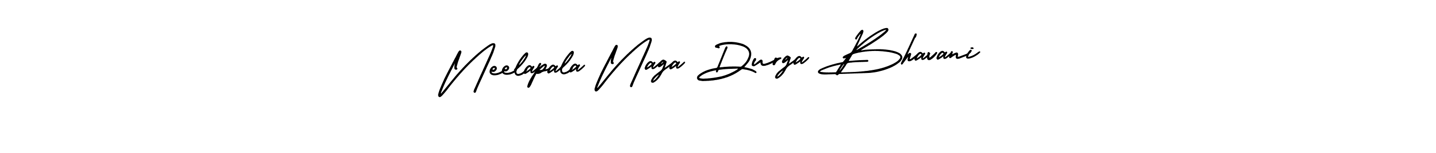 if you are searching for the best signature style for your name Neelapala Naga Durga Bhavani. so please give up your signature search. here we have designed multiple signature styles  using AmerikaSignatureDemo-Regular. Neelapala Naga Durga Bhavani signature style 3 images and pictures png