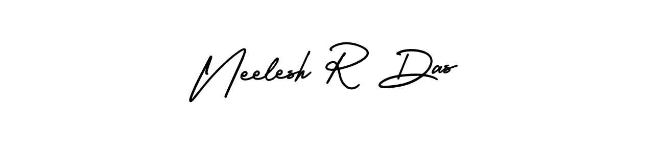 Make a short Neelesh R Das signature style. Manage your documents anywhere anytime using AmerikaSignatureDemo-Regular. Create and add eSignatures, submit forms, share and send files easily. Neelesh R Das signature style 3 images and pictures png
