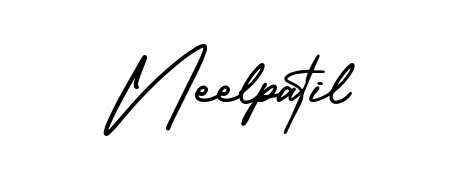 The AmerikaSignatureDemo-Regular handwriting style adds charm and authenticity to name Neelpatil. A wonderful choice for personal thank-you notes. Neelpatil signature style 3 images and pictures png