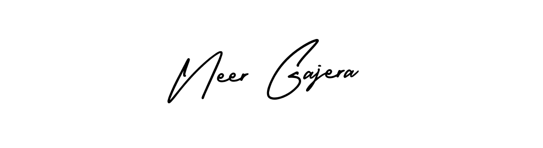 Check out images of Autograph of Neer Gajera name. Actor Neer Gajera Signature Style. AmerikaSignatureDemo-Regular is a professional sign style online. Neer Gajera signature style 3 images and pictures png