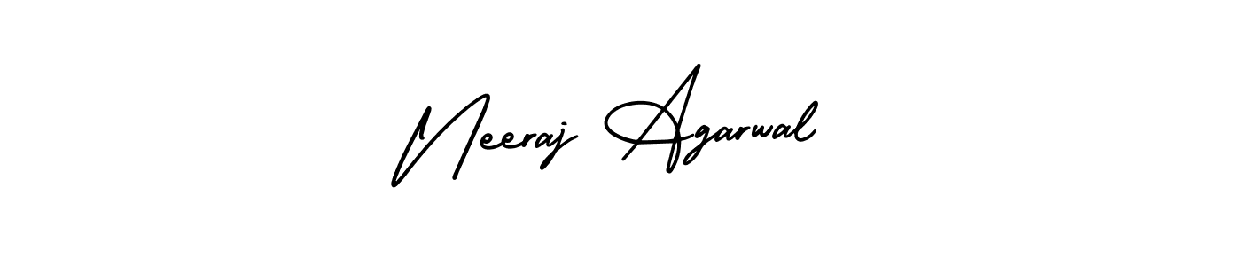 Neeraj Agarwal stylish signature style. Best Handwritten Sign (AmerikaSignatureDemo-Regular) for my name. Handwritten Signature Collection Ideas for my name Neeraj Agarwal. Neeraj Agarwal signature style 3 images and pictures png