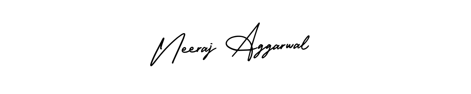 This is the best signature style for the Neeraj Aggarwal name. Also you like these signature font (AmerikaSignatureDemo-Regular). Mix name signature. Neeraj Aggarwal signature style 3 images and pictures png