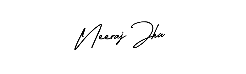 This is the best signature style for the Neeraj Jha name. Also you like these signature font (AmerikaSignatureDemo-Regular). Mix name signature. Neeraj Jha signature style 3 images and pictures png