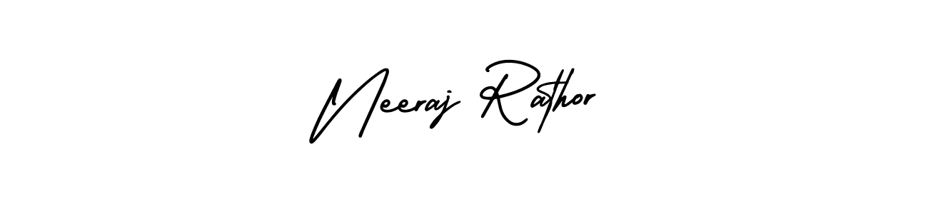 Also we have Neeraj Rathor name is the best signature style. Create professional handwritten signature collection using AmerikaSignatureDemo-Regular autograph style. Neeraj Rathor signature style 3 images and pictures png