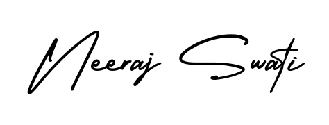 Check out images of Autograph of Neeraj Swati name. Actor Neeraj Swati Signature Style. AmerikaSignatureDemo-Regular is a professional sign style online. Neeraj Swati signature style 3 images and pictures png