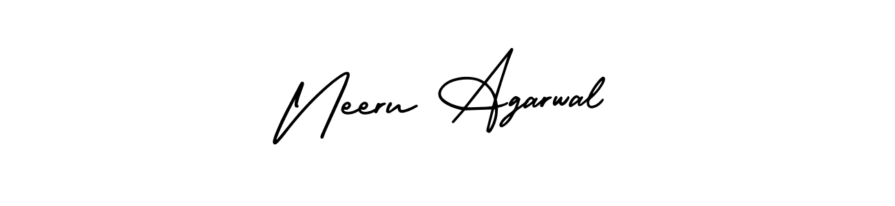 How to make Neeru Agarwal signature? AmerikaSignatureDemo-Regular is a professional autograph style. Create handwritten signature for Neeru Agarwal name. Neeru Agarwal signature style 3 images and pictures png
