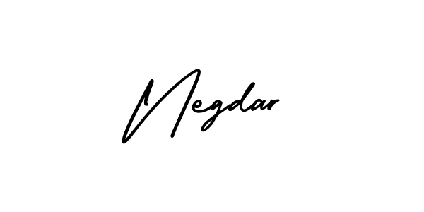 How to make Negdar signature? AmerikaSignatureDemo-Regular is a professional autograph style. Create handwritten signature for Negdar name. Negdar signature style 3 images and pictures png