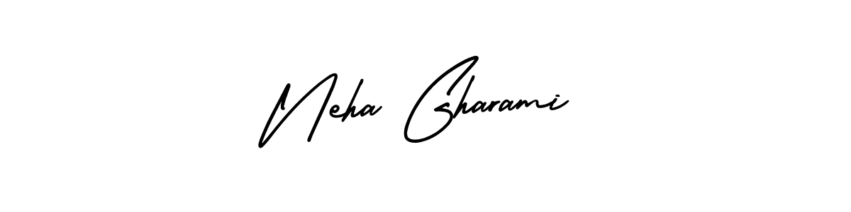 Also we have Neha Gharami name is the best signature style. Create professional handwritten signature collection using AmerikaSignatureDemo-Regular autograph style. Neha Gharami signature style 3 images and pictures png