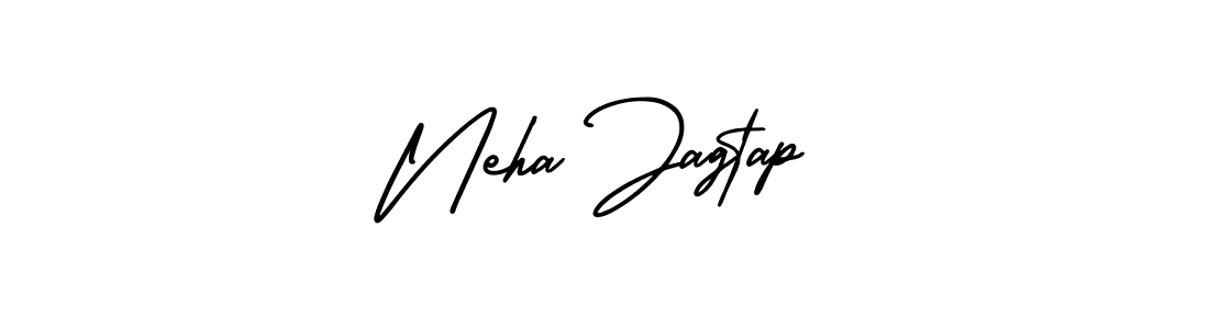 if you are searching for the best signature style for your name Neha Jagtap. so please give up your signature search. here we have designed multiple signature styles  using AmerikaSignatureDemo-Regular. Neha Jagtap signature style 3 images and pictures png