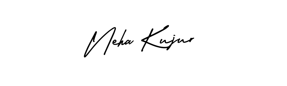 How to Draw Neha Kujur signature style? AmerikaSignatureDemo-Regular is a latest design signature styles for name Neha Kujur. Neha Kujur signature style 3 images and pictures png