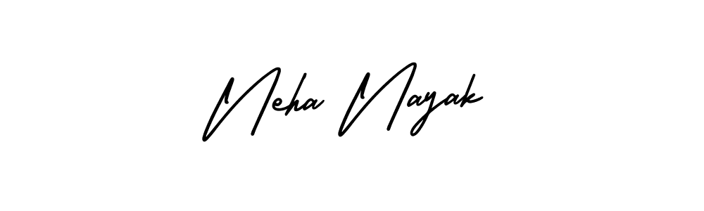 How to make Neha Nayak signature? AmerikaSignatureDemo-Regular is a professional autograph style. Create handwritten signature for Neha Nayak name. Neha Nayak signature style 3 images and pictures png