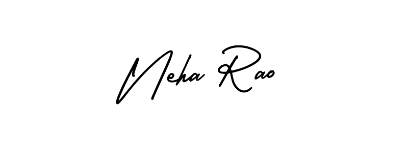 Make a short Neha Rao signature style. Manage your documents anywhere anytime using AmerikaSignatureDemo-Regular. Create and add eSignatures, submit forms, share and send files easily. Neha Rao signature style 3 images and pictures png