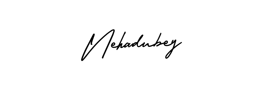 Also You can easily find your signature by using the search form. We will create Nehadubey name handwritten signature images for you free of cost using AmerikaSignatureDemo-Regular sign style. Nehadubey signature style 3 images and pictures png