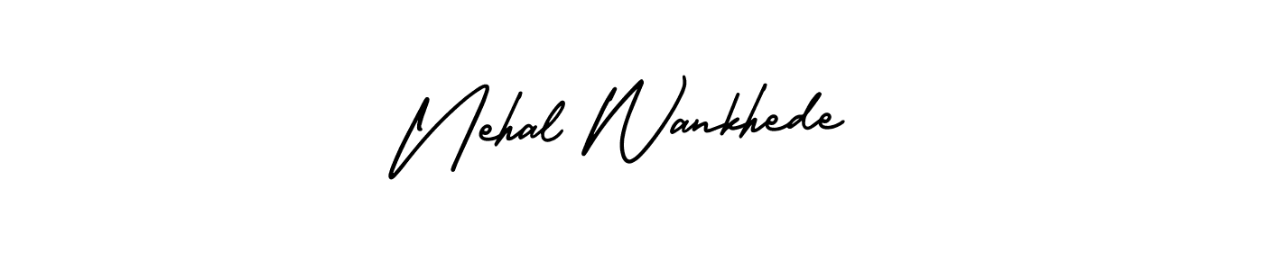 Also we have Nehal Wankhede name is the best signature style. Create professional handwritten signature collection using AmerikaSignatureDemo-Regular autograph style. Nehal Wankhede signature style 3 images and pictures png