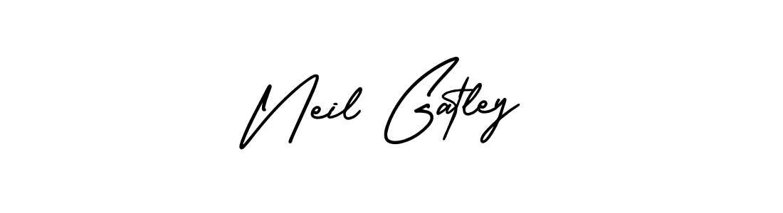 It looks lik you need a new signature style for name Neil Gatley. Design unique handwritten (AmerikaSignatureDemo-Regular) signature with our free signature maker in just a few clicks. Neil Gatley signature style 3 images and pictures png