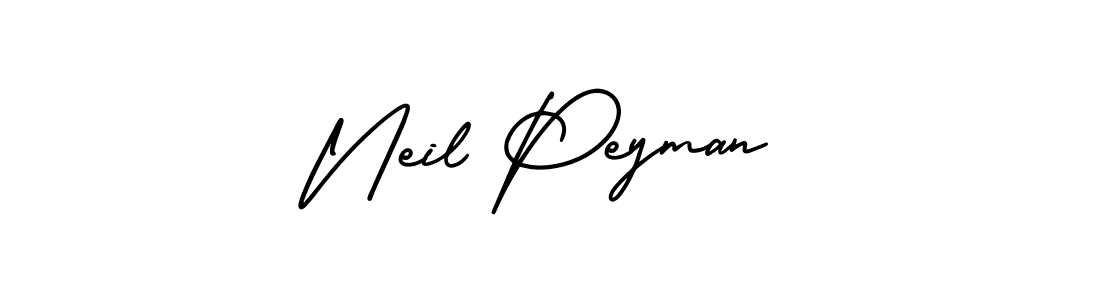 Use a signature maker to create a handwritten signature online. With this signature software, you can design (AmerikaSignatureDemo-Regular) your own signature for name Neil Peyman. Neil Peyman signature style 3 images and pictures png