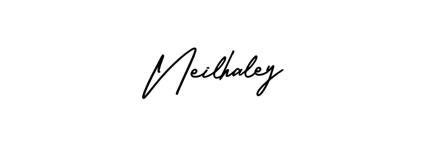Best and Professional Signature Style for Neilhaley. AmerikaSignatureDemo-Regular Best Signature Style Collection. Neilhaley signature style 3 images and pictures png
