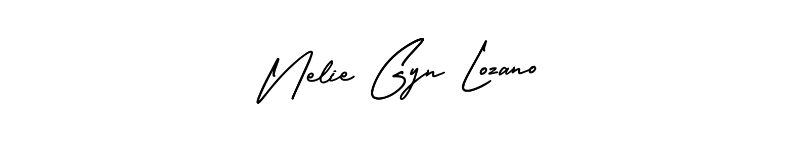 See photos of Nelie Gyn Lozano official signature by Spectra . Check more albums & portfolios. Read reviews & check more about AmerikaSignatureDemo-Regular font. Nelie Gyn Lozano signature style 3 images and pictures png