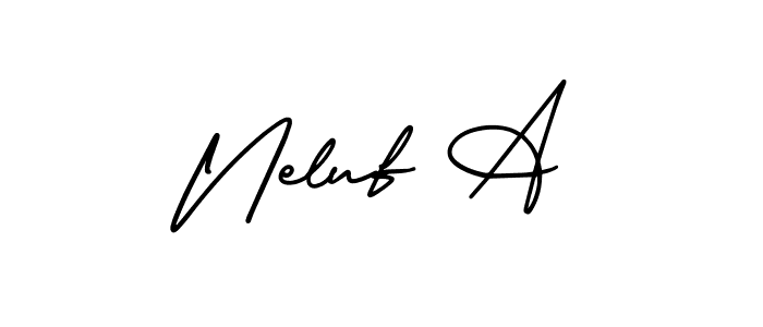Here are the top 10 professional signature styles for the name Neluf A. These are the best autograph styles you can use for your name. Neluf A signature style 3 images and pictures png
