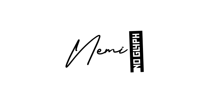 Make a beautiful signature design for name Nemi모. Use this online signature maker to create a handwritten signature for free. Nemi모 signature style 3 images and pictures png