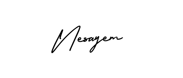 You can use this online signature creator to create a handwritten signature for the name Nesayem. This is the best online autograph maker. Nesayem signature style 3 images and pictures png