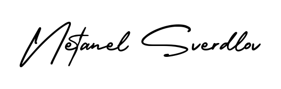 A stylish, flowing autograph style designed for name Netanel Sverdlov using AmerikaSignatureDemo-Regular typography. Perfect for digital creative projects. Netanel Sverdlov signature style 3 images and pictures png