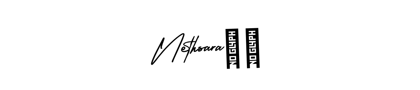 It looks lik you need a new signature style for name Nethsara❤️. Design unique handwritten (AmerikaSignatureDemo-Regular) signature with our free signature maker in just a few clicks. Nethsara❤️ signature style 3 images and pictures png